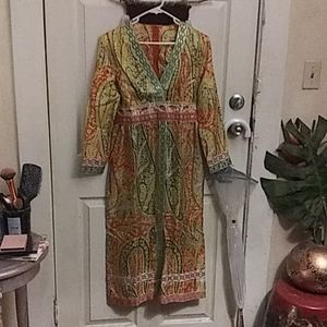 Vintage bohemian dress